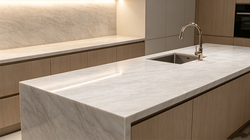 SDY9073 Taj Mahal Printed Quartz Stone Color